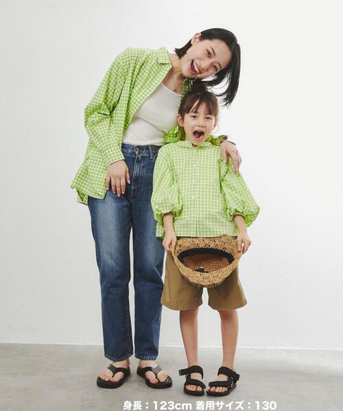 coen（コーエン）の「2タックチノショーツ（チノパンツ・キッズ・オリーブ/ベージュ・110/140/120/130/100/150）」の18枚目の写真