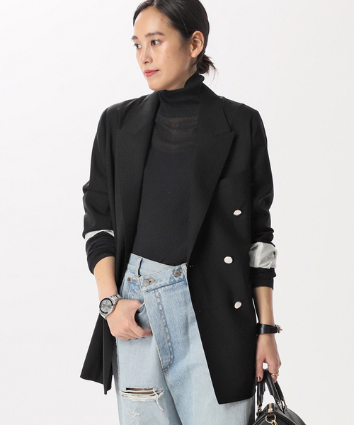 COUTURE DADAM オーバーサイズ ダブルブレストジャケット COUTURE D'ADAM ジャケット テーラードジャケット D'ADAM