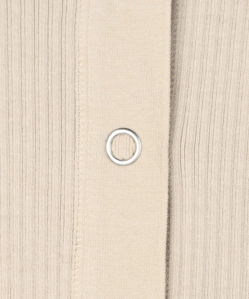 THE SHINZONE（ザ　シンゾーン）の「THE SHINZONE | CAPELIN CARDIGAN WOMEN（カーディガン/ボレロ・レディース・ブラック/アイボリー・F）」の13枚目の写真