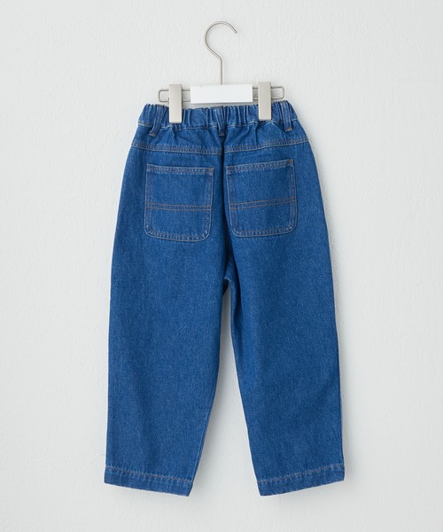 CIAOPANIC TYPY（チャオパニックティピー）の「【KIDS】【TYPY DENIM】甘織デニムタックボリュームパンツ（デニムパンツ・キッズ・ブルー/アイボリー・S/M/L/XL/XXL）」の11枚目の写真
