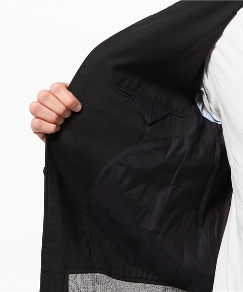 OUTLET(アウトレット)の「【BLOOM&BRANCH】トロピカルウールBZM(ブルゾン・メンズ・グレー/ネイビー・MEDIUM/LARGE/SMALL)」の13枚目の写真