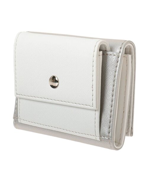 MURUA(ムルーア)の「フェイクレザーウォレット(財布・レディース・シルバー/ブラック/グリーン・FREE)」の5枚目の写真