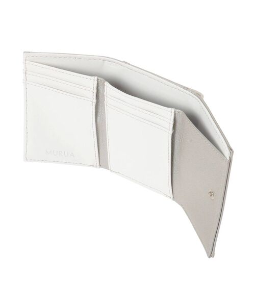MURUA(ムルーア)の「フェイクレザーウォレット(財布・レディース・シルバー/ブラック/グリーン・FREE)」の8枚目の写真