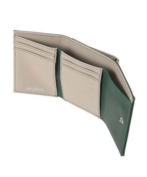 MURUA(ムルーア)の「フェイクレザーウォレット(財布・レディース・シルバー/ブラック/グリーン・FREE)」の11枚目の写真