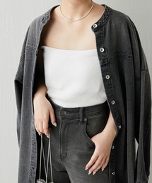 COLLAGE GALLARDAGALANTE | ニットチューブトップ(チューブトップ)