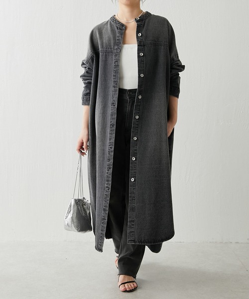 COLLAGE GALLARDAGALANTE（コラージュガリャルダガランテ）の「ニットチューブトップ（チューブトップ・レディース・グレー/ブラック/ホワイト・FREE）」の21枚目の写真