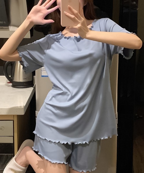 Girly Doll（ガーリードール）の「セットアップ（セットアップ・レディース・ブルー/ピンク/ベージュ/ブラック/キャメル・F）」の15枚目の写真