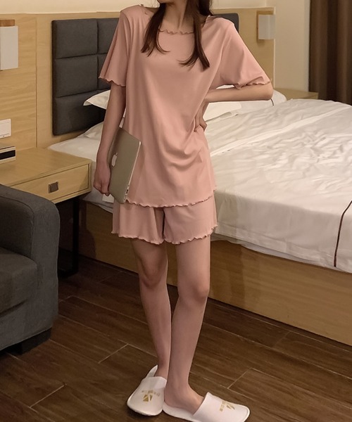 Girly Doll（ガーリードール）の「セットアップ（セットアップ・レディース・ブルー/ピンク/ベージュ/ブラック/キャメル・F）」の20枚目の写真