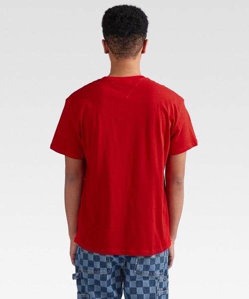 tommy jeans(トミー ジーンズ)の「【オンライン限定】シグネチャーロゴTシャツ(Tシャツ/カットソー・メンズ・ブラック/グレー/レッド/ホワイト/ブルー・SMALL/MEDIUM/LARGE/X-LARGE/XX-LARGE)」の8枚目の写真
