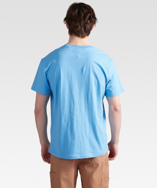 tommy jeans(トミー ジーンズ)の「【オンライン限定】シグネチャーロゴTシャツ(Tシャツ/カットソー・メンズ・ブラック/グレー/レッド/ホワイト/ブルー・SMALL/MEDIUM/LARGE/X-LARGE/XX-LARGE)」の14枚目の写真