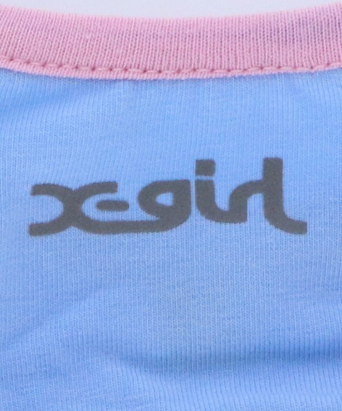 X-girl（エックスガール）の「X-girl/ファイヤーボールタンク（ペットウェア・レディース・ブラック/ブルー・M/XS/S/L/2L/3L/3S/3M）」の11枚目の写真