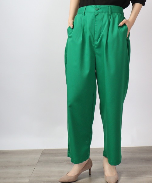 FUNALIVE（ファンアライブ）の「ワイドカラー ストレッチ アンクルパンツ（スラックス・メンズ・サックスブルー/ブラック/ベージュ/モカ/グリーン/ホワイト・M/XL/L）」の21枚目の写真