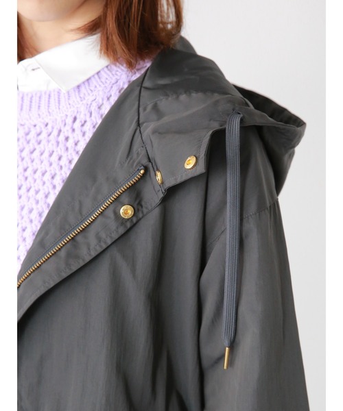 Lugnoncure（ルノンキュール）の「撥水加工マウンテンパーカー（マウンテンパーカー・レディース・ベージュ/チャコール/カーキ・ﾌﾘ-）」の12枚目の写真