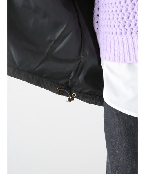 Lugnoncure（ルノンキュール）の「撥水加工マウンテンパーカー（マウンテンパーカー・レディース・ベージュ/チャコール/カーキ・ﾌﾘ-）」の14枚目の写真