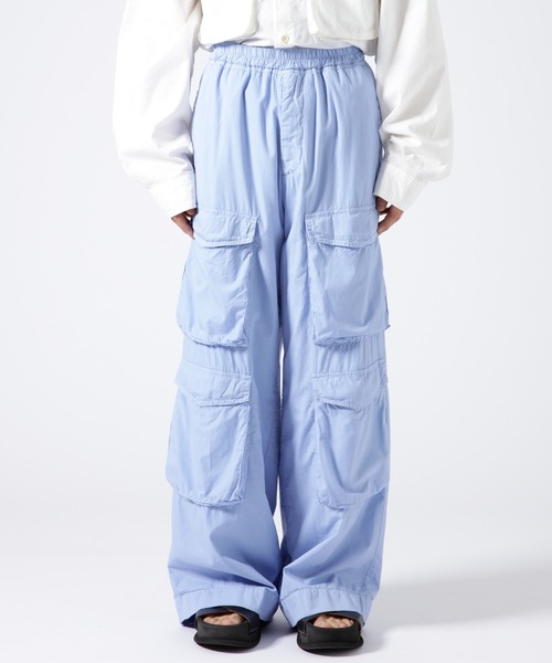 DRIES VAN NOTEN ライトブルー スラックス 46 DRIES VAN NOTEN（ドリスヴァンノッテン）の「PORTBY 6323 M.W.