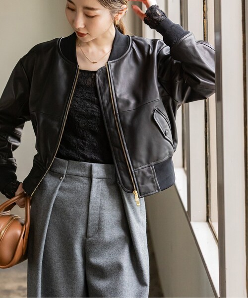 ZARA レザーブルゾン XL ブラック ZARA NEW WOMAN FAUX LEATHER BOMBER JACKET BLACK XS-XL 4341