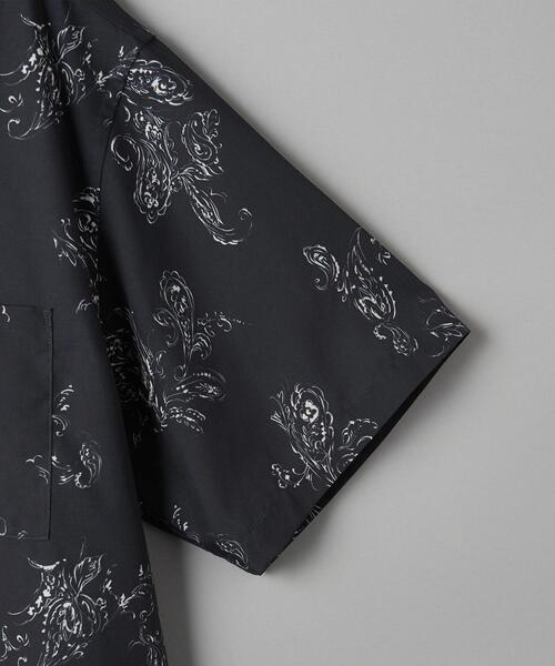 ユナイテッドアローズ UNITED ARROWS ネイビー ペイズリー ブラウス ユナイテッドアローズ UNITED ARROWS ネイビー ペイズリー ブラウス