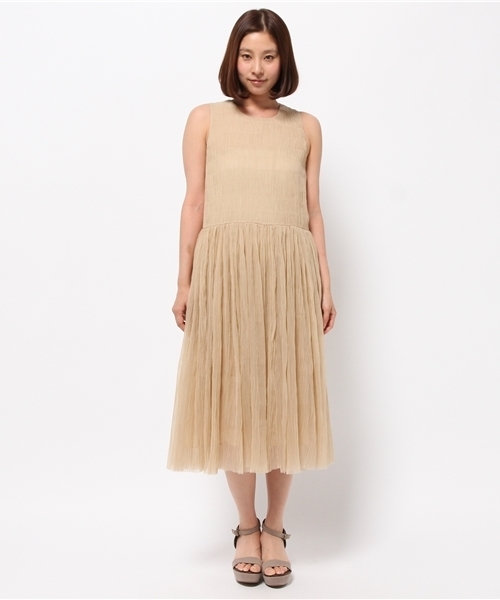 OUTLET（アウトレット）の「【BLOOM&BRANCH】SARARANZ01.SE（ワンピース・レディース・ベージュ系その他・X-SMALL）」の2枚目の写真
