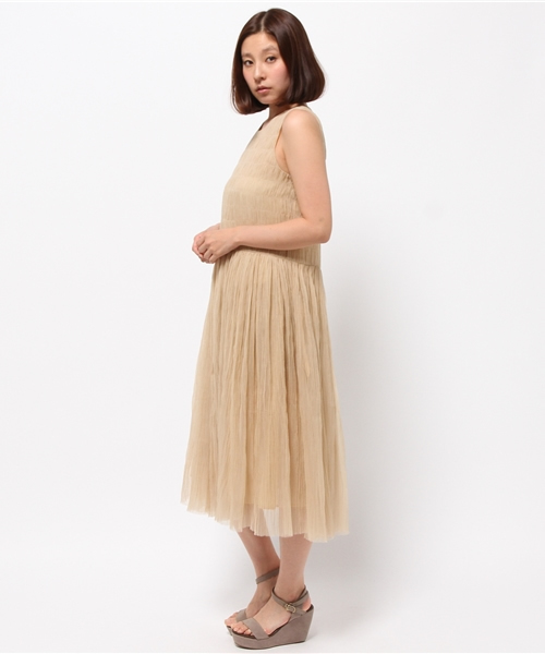 OUTLET（アウトレット）の「【BLOOM&BRANCH】SARARANZ01.SE（ワンピース・レディース・ベージュ系その他・X-SMALL）」の3枚目の写真