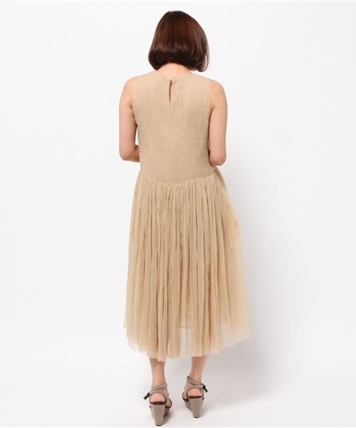 OUTLET（アウトレット）の「【BLOOM&BRANCH】SARARANZ01.SE（ワンピース・レディース・ベージュ系その他・X-SMALL）」の4枚目の写真
