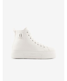ARMANI EXCHANGE | 【A|X アルマーニ エクスチェンジ】ボリュームソール　レザーハイカットスニーカー(スニーカー)