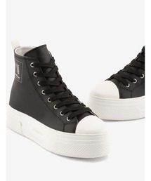ARMANI EXCHANGE | 【A|X アルマーニ エクスチェンジ】ボリュームソール　レザーハイカットスニーカー(スニーカー)