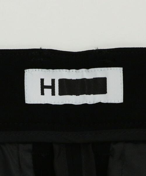 H BEAUTY&YOUTH UNITED ARROWS(エイチビューティーアンドユースユナイテッドアローズ)の「<H>DOUBLE CLOTH SHORT PANTS 23SS/パンツ(その他パンツ・レディース・ダークグリーン/ブラック・M/S)」の16枚目の写真