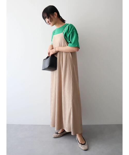 Green Parks（グリーンパークス）の「前後2WAYキャミワンピース