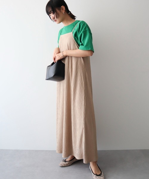 Green Parks（グリーンパークス）の「前後2WAYキャミワンピース