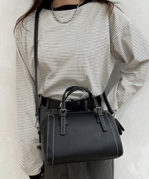 apres jour mignon | 【apresjour mignon×ARIAZ】ステッチボストンバッグ(ボストンバッグ)