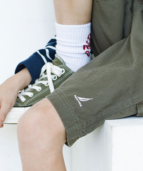 NAUTICA（ノーティカ）の「【NAUTICA/ノーティカ】ペインターハーフパンツ（その他パンツ・キッズ・ネイビー/キャメル/カーキ/アイボリー・L/XL/M/XS/S）」の18枚目の写真