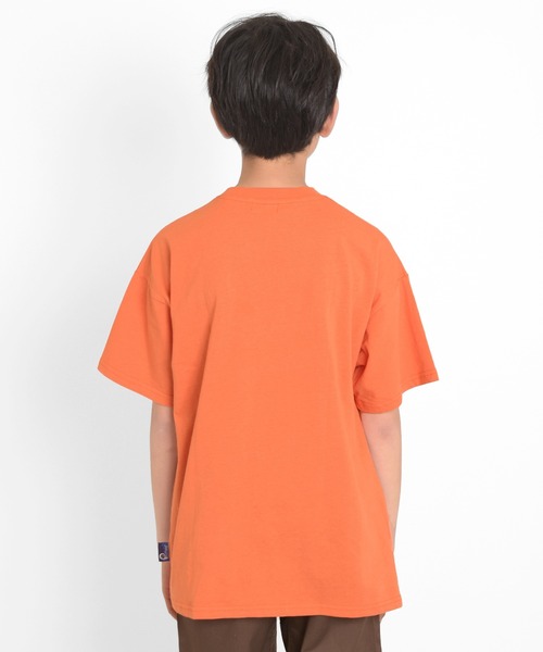 GLAZOS(グラソス)の「【Penfield】【接触冷感】アーチロゴプリント半袖Tシャツ(Tシャツ/カットソー・キッズ・ホワイト/グレー/オレンジ・170cm/140cm/150cm/160cm)」の7枚目の写真