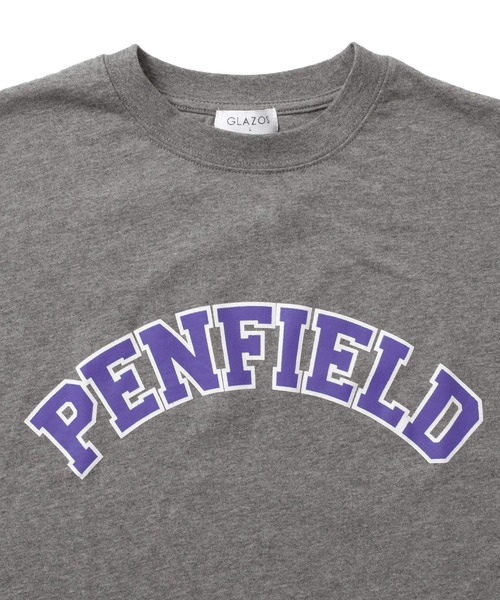 GLAZOS(グラソス)の「【Penfield】【接触冷感】アーチロゴプリント半袖Tシャツ(Tシャツ/カットソー・キッズ・ホワイト/グレー/オレンジ・170cm/140cm/150cm/160cm)」の8枚目の写真