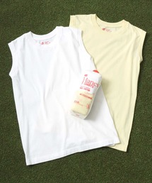 Hanes（ヘインズ）Japan Fit for HER ノースリーブTシャツ レディース/2枚入りパックT