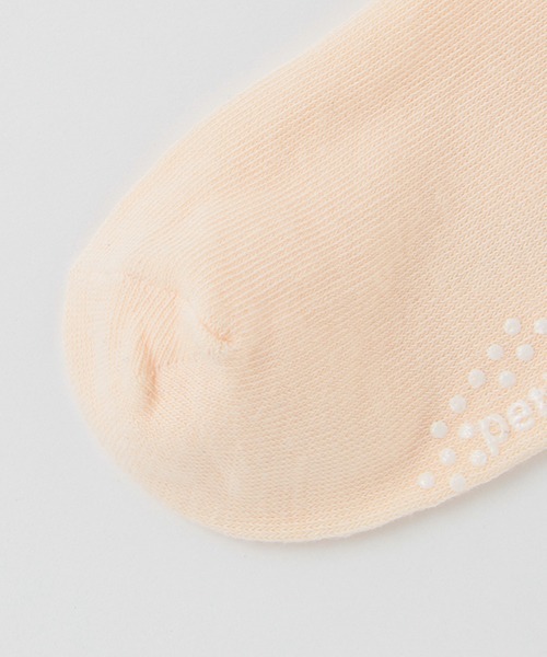 petit main（プティマイン）の「リボン/ジャガードソックス2P（ソックス/靴下・キッズ・アイボリー/クリーム/ライトピンク・M/S/SS/L）」の10枚目の写真