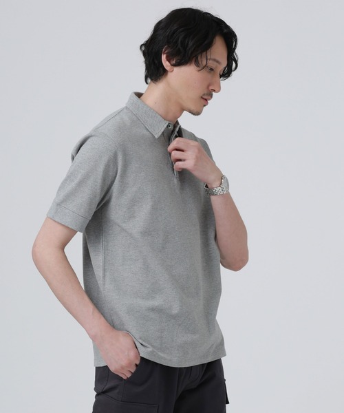 Anti Soaked 比翼ポロシャツ（ポロシャツ）｜nano･universe（ナノユニバース）