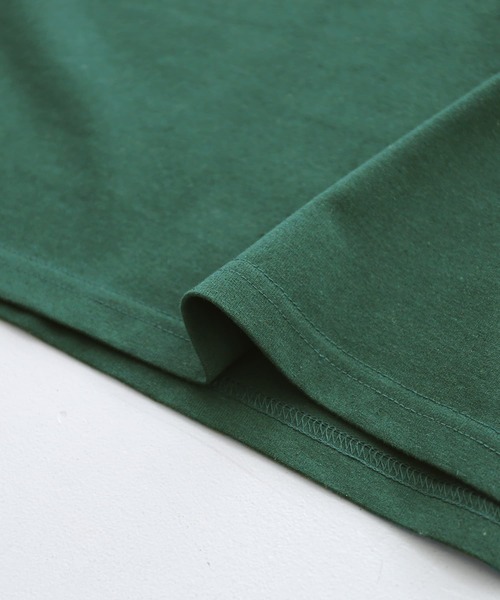 n'OrLABEL(ノアールレーベル)の「『ツアープリントリサイクルTシャツ』(Tシャツ/カットソー・レディース・チャコールグレー/ダークグリーン/ベージュ・FREE)」の12枚目の写真