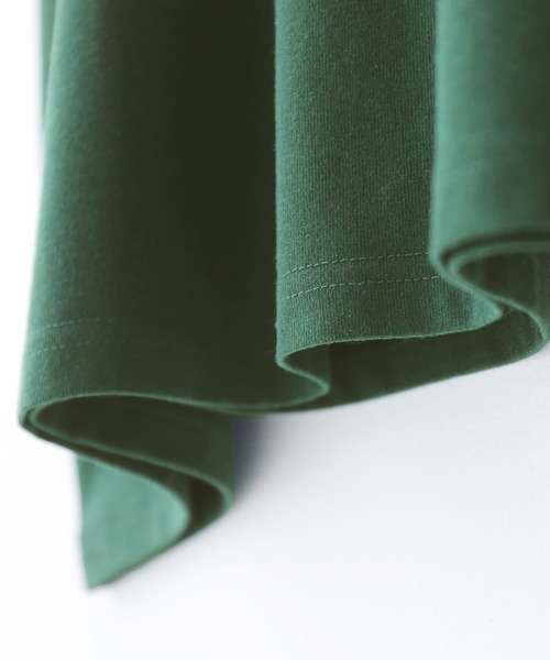 n'OrLABEL(ノアールレーベル)の「『ツアープリントリサイクルTシャツ』(Tシャツ/カットソー・レディース・チャコールグレー/ダークグリーン/ベージュ・FREE)」の13枚目の写真