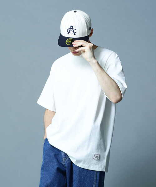 AVIREX（アヴィレックス）の「LITTLE A T-SHIRT / リトル A 半袖 Tシャツ / AVIREX / アヴィレックス（Tシャツ/カットソー・メンズ・グリーン/グレー系その他3/ブルー系その他5/ピンク系その他4/ブラウン/イエロー/ブラック/ホワイト・XL/M/L/2XL）」の12枚目の写真