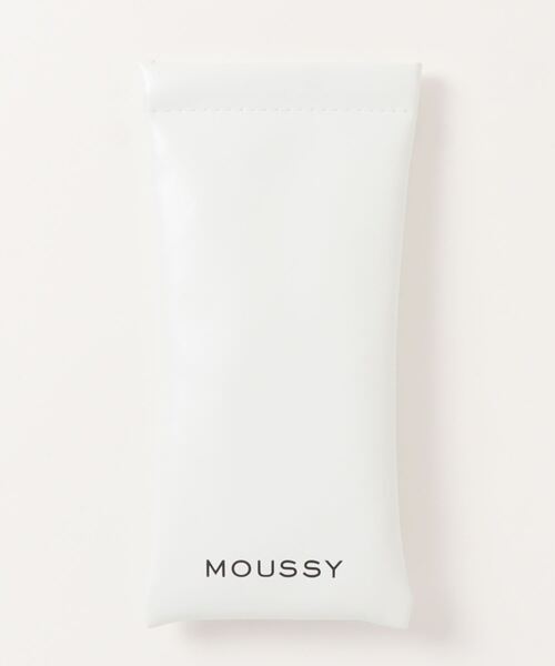 MOUSSY(マウジー)の「CLEAR FLAME アイウェア(サングラス・レディース・ライトブラック/ライトイエロー・FREE)」の10枚目の写真