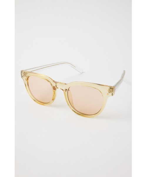 MOUSSY(マウジー)の「CLEAR FLAME アイウェア(サングラス・レディース・ライトブラック/ライトイエロー・FREE)」の12枚目の写真