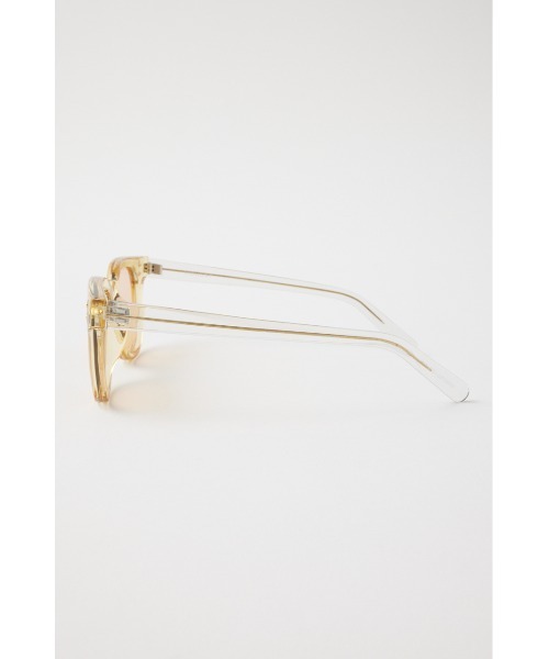 MOUSSY(マウジー)の「CLEAR FLAME アイウェア(サングラス・レディース・ライトブラック/ライトイエロー・FREE)」の16枚目の写真