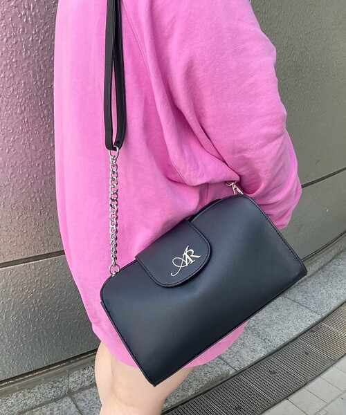 Ober Tashe（オーバータッシェ）の「ショルダーバッグ チェーンバッグ（ショルダーバッグ・レディース・アイボリー/その他/ネイビー系6/ベージュ・FREE）」の5枚目の写真
