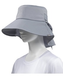 MIZUNO | ＵＶ垂れ付きリボンハット(ハット)