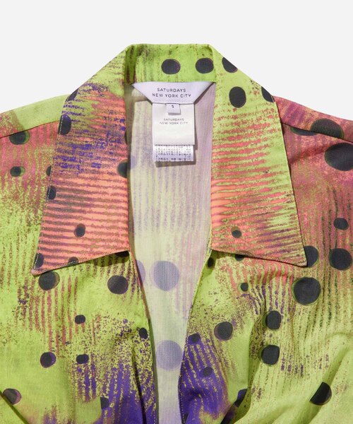 Saturdays NYC(サタデーズ ニューヨークシティ )の「Jillian Tie Front Top(その他トップス・レディース・ミント/ブラウン系その他2・M/S)」の10枚目の写真