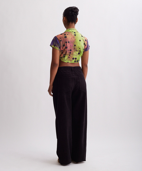 Saturdays NYC(サタデーズ ニューヨークシティ )の「Jillian Tie Front Top(その他トップス・レディース・ミント/ブラウン系その他2・M/S)」の8枚目の写真