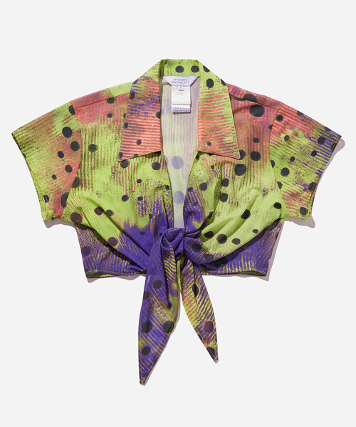 Saturdays NYC(サタデーズ ニューヨークシティ )の「Jillian Tie Front Top(その他トップス・レディース・ミント/ブラウン系その他2・M/S)」の16枚目の写真