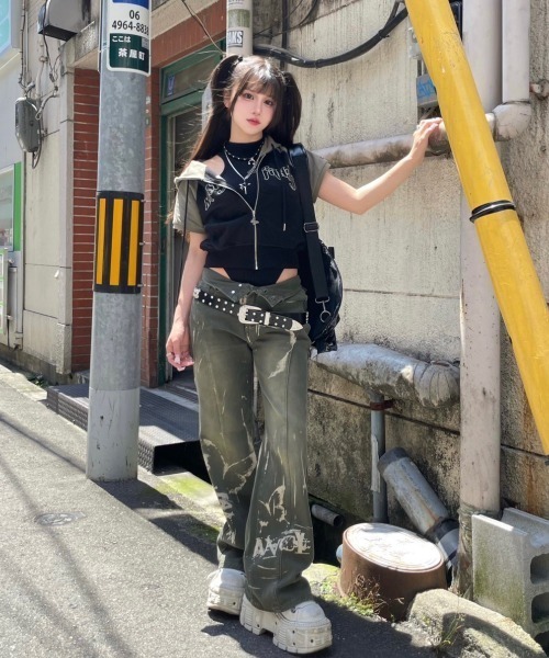 Basic Pleasure Mode（ベーシックプレジャーモード）の「【Basic Pleasure Mode/ ベーシックプレジャーモード 】PU ONE SHOULDER BAG/ フェイクレザー ワンショルダーバッグ ボディバッグ リュック（ショルダーバッグ・メンズ・ブラック・ONE SIZE）」の17枚目の写真