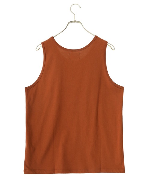 PORT BY ARK（ポートバイアーク）の「PORT BY ARK / ポートバイアーク：Tank Top：PO13-T003[COR]（タンクトップ・メンズ・グレー系その他/ブルー系その他/レッド系その他・1/2）」の7枚目の写真