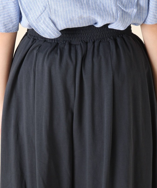 niko and...（ニコアンド）の「カットガウチョパンツ（その他パンツ・レディース・スモーク/カーキ/ライトベージュ・FREE）」の12枚目の写真